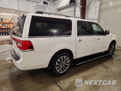 Trzecie zdjęcie samochodu z tyłu: 2016 LINCOLN NAVIGATOR L SELECT VIN:5LMJJ3JT5GEL10016 - miniatura