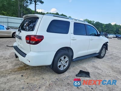 Trzecie zdjęcie samochodu z tyłu: 2020 TOYOTA SEQUOIA SR5 VIN:5TDBY5G10LS180367 - miniatura