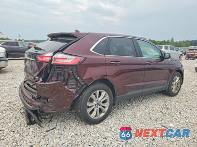 Trzecie zdjęcie samochodu z tyłu: 2019 FORD EDGE TITANIUM VIN:2FMPK4K97KBB80067 - miniatura