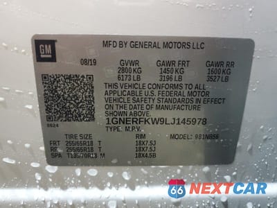 Zdjęcie 14 z 14 samochodu: 2020 CHEVROLET TRAVERSE LS VIN:1GNERFKW9LJ145978 - miniatura