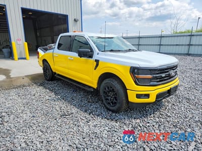 Czwarte zdjęcie samochodu z boku: 2025 FORD F150 XLT VIN:1FTFW3L89SFC03450 - miniatura