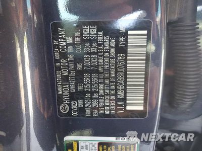 Zdjęcie 14 z 14 samochodu: 2024 HYUNDAI KONA SEL VIN:KM8HBCAB8RU076789 - miniatura
