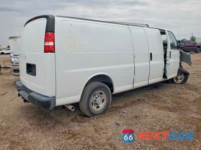 Trzecie zdjęcie samochodu z tyłu: 2023 CHEVROLET EXPRESS G2500 VIN:1GCWGBFP5P1121908 - miniatura