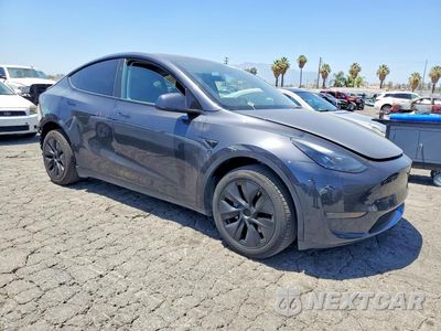 Czwarte zdjęcie samochodu z boku: 2025 TESLA MODEL Y VIN:7SAYGDED9SF254315 - miniatura