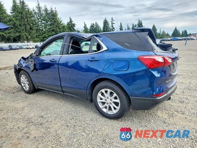 Drugie zdjęcie samochodu z przodu: 2020 CHEVROLET EQUINOX LT VIN:3GNAXUEV2LL139783 - miniatura