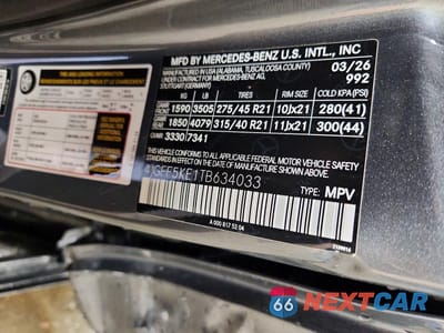 Zdjęcie 14 z 14 samochodu: 2026 MERCEDES-BENZ GLS 450 4MATIC VIN:4JGFF5KE1TB634033 - miniatura