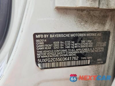 Zdjęcie 13 z 13 samochodu: 2014 BMW X6 XDRIVE35I VIN:5UXFG2C55E0K41762 - miniatura