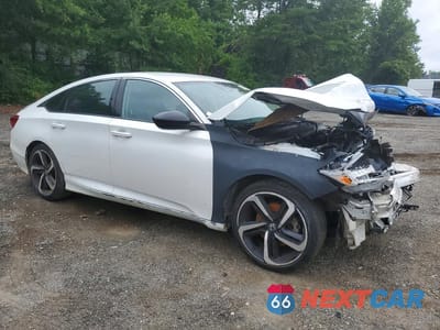 Czwarte zdjęcie samochodu z boku: 2021 HONDA ACCORD SPORT SE VIN:1HGCV1F45MA113510 - miniatura