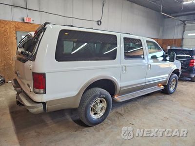 Trzecie zdjęcie samochodu z tyłu: 2001 FORD EXCURSION LIMITED VIN:1FMNU43S41EA39687 - miniatura