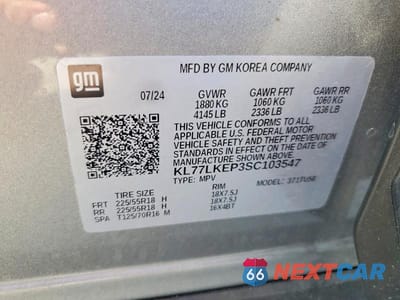 Zdjęcie 13 z 13 samochodu: 2025 CHEVROLET TRAX ACTIV VIN:KL77LKEP3SC103547 - miniatura