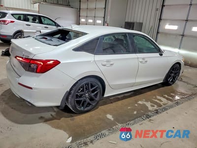 Trzecie zdjęcie samochodu z tyłu: 2023 HONDA CIVIC SPORT VIN:2HGFE2F51PH554620 - miniatura