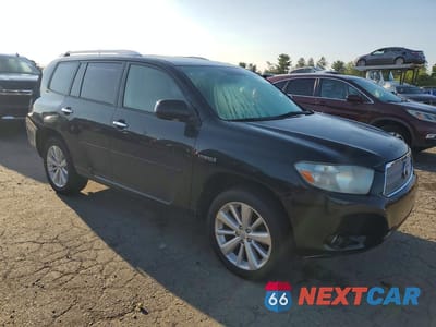 Czwarte zdjęcie samochodu z boku: 2010 TOYOTA HIGHLANDER HYBRID LIMITED VIN:JTEJW3EH7A2037891 - miniatura