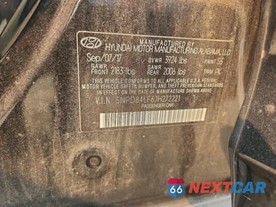 Zdjęcie 12 z 12 samochodu: 2018 HYUNDAI ELANTRA LIMITED VIN:5NPD84LF6JH272221 - miniatura