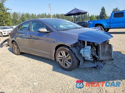 Czwarte zdjęcie samochodu z boku: 2020 HYUNDAI ELANTRA SEL VIN:5NPD84LF5LH501944 - miniatura