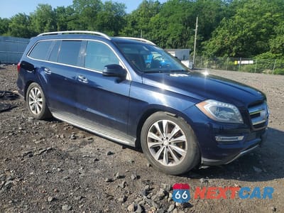 Czwarte zdjęcie samochodu z boku: 2014 MERCEDES-BENZ GL 450 4MATIC VIN:4JGDF7CE4EA336134 - miniatura
