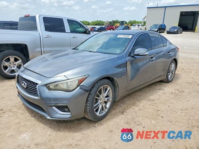 2018 INFINITI Q50 3.0T LUXE JN1EV7AP3JM357844 - główne zdjęcie licytacji z USA - miniatura