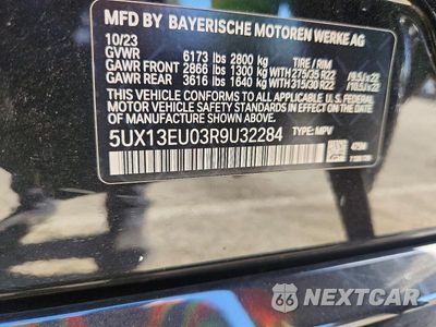 Zdjęcie 14 z 14 samochodu: 2024 BMW X5 SDRIVE 40I VIN:5UX13EU03R9U32284 - miniatura