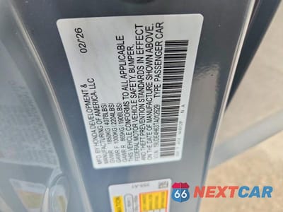 Zdjęcie 13 z 13 samochodu: 2026 ACURA INTEGRA A-SPEC TECH VIN:19UDE4H63TA012629 - miniatura