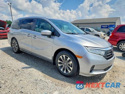 Czwarte zdjęcie samochodu z boku: 2024 HONDA ODYSSEY EXL VIN:5FNRL6H60RB022959 - miniatura