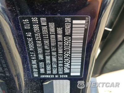 Zdjęcie 12 z 12 samochodu: 2016 PORSCHE PANAMERA 2 VIN:WP0AA2A79GL003920 - miniatura