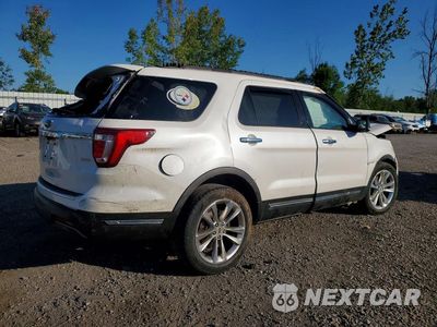 Trzecie zdjęcie samochodu z tyłu: 2019 FORD EXPLORER LIMITED VIN:1FM5K8F82KGB00621 - miniatura