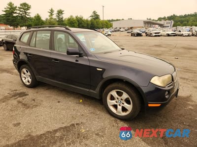 Czwarte zdjęcie samochodu z boku: 2007 BMW X3 3.0SI VIN:WBXPC93477WF17835 - miniatura