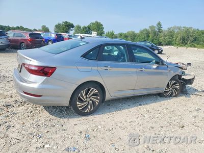 Trzecie zdjęcie samochodu z tyłu: 2020 VOLKSWAGEN JETTA SEL VIN:3VWE57BU4LM101394 - miniatura