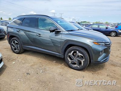 Czwarte zdjęcie samochodu z boku: 2023 HYUNDAI TUCSON LIMITED VIN:5NMJECAE2PH272741 - miniatura