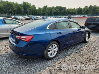 Trzecie zdjęcie samochodu z tyłu: 2019 CHEVROLET MALIBU HYBRID VIN:1G1ZF5SU6KF175798 - miniatura