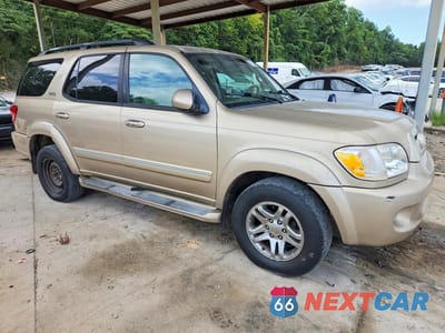 Czwarte zdjęcie samochodu z boku: 2007 TOYOTA SEQUOIA SR5 VIN:5TDZT34A67S292022 - miniatura