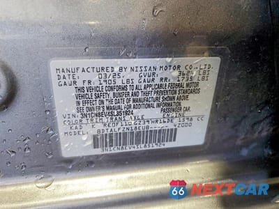 Zdjęcie 13 z 13 samochodu: 2025 NISSAN VERSA SV VIN:3N1CN8EV4SL851924 - miniatura