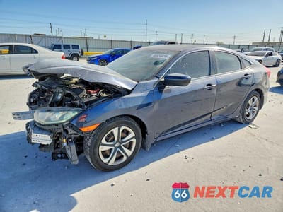 2018 HONDA CIVIC LX 19XFC2F5XJE010219 - główne zdjęcie licytacji z USA - miniatura