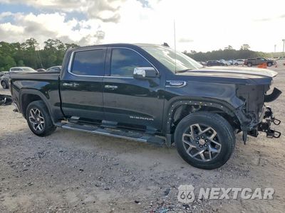 Czwarte zdjęcie samochodu z boku: 2025 GMC SIERRA C1500 SLT VIN:3GTPHDED9SG155381 - miniatura