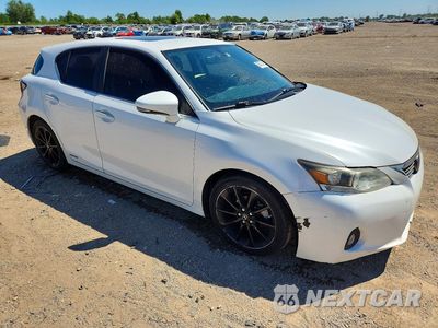 Czwarte zdjęcie samochodu z boku: 2011 LEXUS CT 200 VIN:JTHKD5BH4B2022196 - miniatura