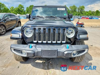 Piąte zdjęcie samochodu w środku: 2022 JEEP WRANGLER UNLIMITED SAHARA 4XE VIN:1C4JJXP6XNW106660 - miniatura