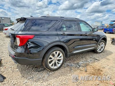 Trzecie zdjęcie samochodu z tyłu: 2023 FORD EXPLORER PLATINUM VIN:1FM5K8HC2PGA44740 - miniatura