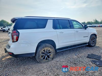 Trzecie zdjęcie samochodu z tyłu: 2023 CHEVROLET SUBURBAN K1500 Z71 VIN:1GNSKDKD6PR524826 - miniatura
