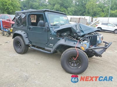 Czwarte zdjęcie samochodu z boku: 2006 JEEP WRANGLER X VIN:1J4FA39S66P717185 - miniatura