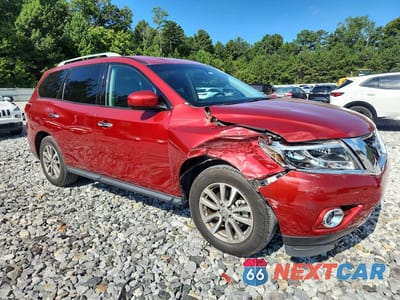 Czwarte zdjęcie samochodu z boku: 2016 NISSAN PATHFINDER SV VIN:5N1AR2MN6GC614891 - miniatura