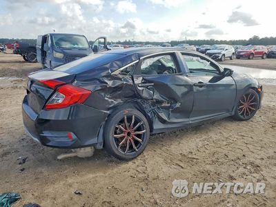 Trzecie zdjęcie samochodu z tyłu: 2019 HONDA CIVIC LX VIN:19XFC2F63KE048692 - miniatura