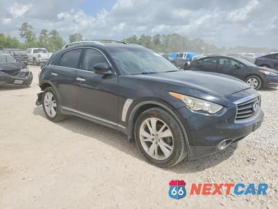 Czwarte zdjęcie samochodu z boku: 2012 INFINITI FX35 BASE VIN:JN8AS1MU6CM122543 - miniatura