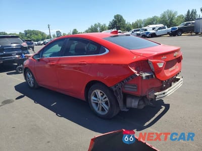 Drugie zdjęcie samochodu z przodu: 2017 CHEVROLET CRUZE LT VIN:1G1BE5SMXH7193843 - miniatura