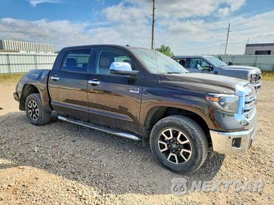 Czwarte zdjęcie samochodu z boku: 2019 TOYOTA TUNDRA 1794 EDITION VIN:5TFAY5F1XKX860170 - miniatura