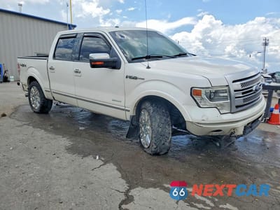 Czwarte zdjęcie samochodu z boku: 2013 FORD F150 SUPERCREW VIN:1FTFW1ET5DFA52227 - miniatura