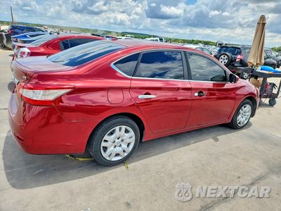 Trzecie zdjęcie samochodu z tyłu: 2015 NISSAN SENTRA SV VIN:3N1AB7AP0FY230559 - miniatura