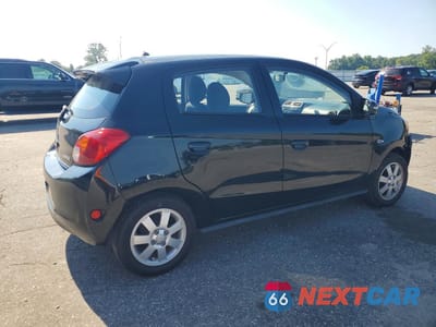 Trzecie zdjęcie samochodu z tyłu: 2015 MITSUBISHI MIRAGE ES VIN:ML32A4HJXFH008758 - miniatura