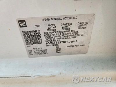 Zdjęcie 12 z 12 samochodu: 2024 CHEVROLET SILVERADO K3500 LT VIN:1GC4YTE77RF104643 - miniatura