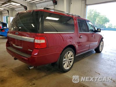 Trzecie zdjęcie samochodu z tyłu: 2017 FORD EXPEDITION EL PLATINUM VIN:1FMJK1MT8HEA18975 - miniatura