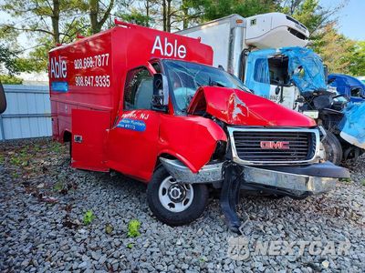 Czwarte zdjęcie samochodu z boku: 2016 GMC SAVANA CUTAWAY G3500 VIN:1GD07RFGXG1319605 - miniatura