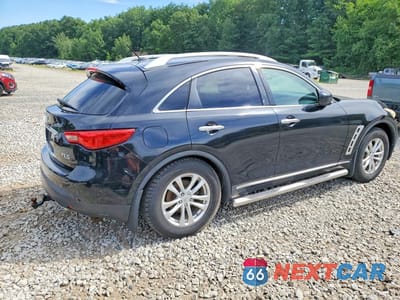 Trzecie zdjęcie samochodu z tyłu: 2009 INFINITI FX35 BASE VIN:JNRAS18W99M157433 - miniatura